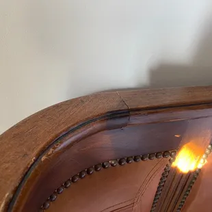 Covered in a thick layer of dust