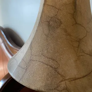 Covered in a thick layer of dust