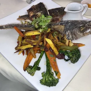Grilled Branzino