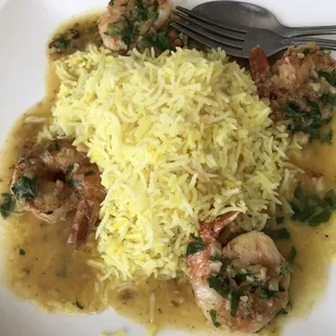 Shrimp scampi