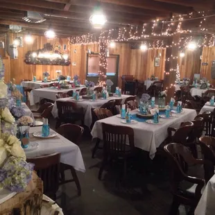 Wedding reception in the Tasting Room