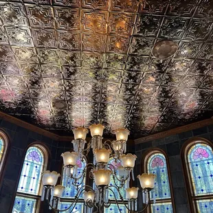Copper ceiling