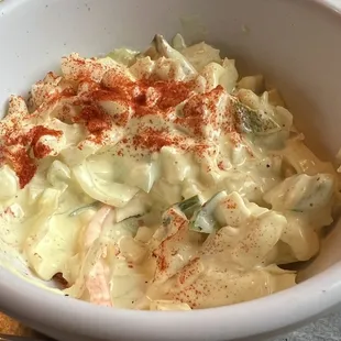 quite possibly the best slaw I've ever had