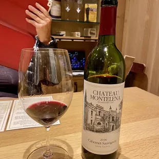 Tasting their Cabernet