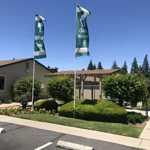 Look for our flags to find us!!!