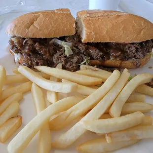 Roast beef Po Boy 8 inch