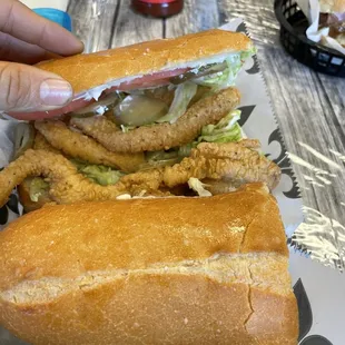 Cat fish was perfect fried
