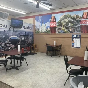 Small dining area