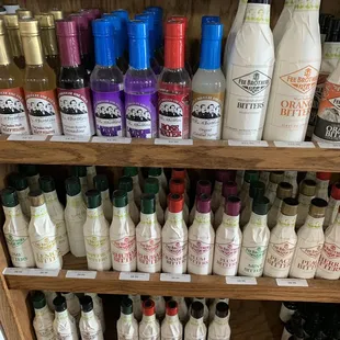 The large bitters options.