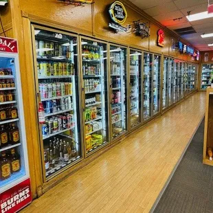 Wide variety of beer, seltzer and cider!