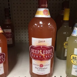 a bottle of deep eddy
