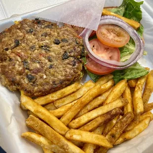 Veggie Black Bean Burger