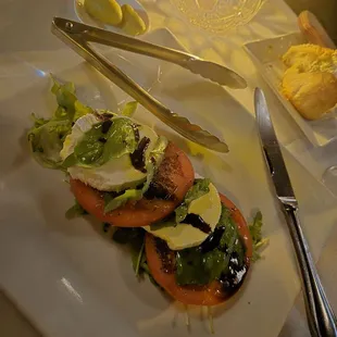 Goat Cheese Caprese Salad