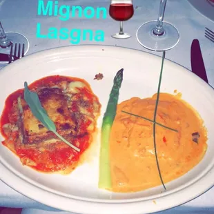 Filet Mignon Lasagna