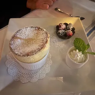 White Chocolate Souffle