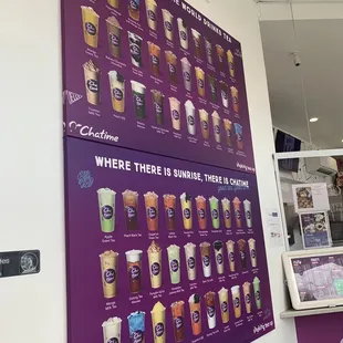 All the wonderful flavors
