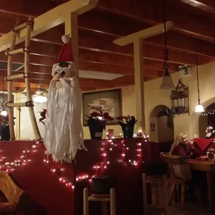 Shrimp in chipotle and a cheeseburger..and queso fundido. All was perfection.  Bring your own bottle of wine, no corking fee!