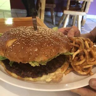 Pound of grounded beef! Never seen this huge in my life!!!