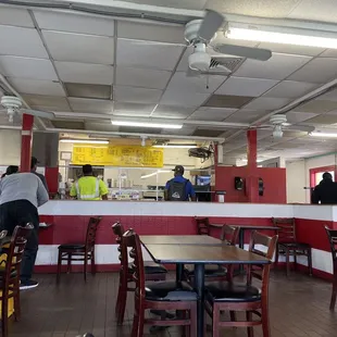 sushi and sashimi, interior