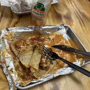 Wet Gringo Burrito
