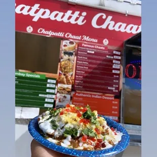 Raj Kachori (Contains Yogurt)