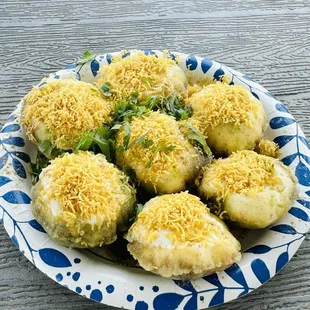 Dahi Puri (Contains Yogurt)