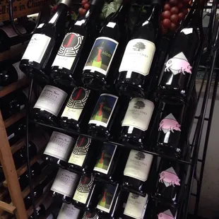 Nice wine selection