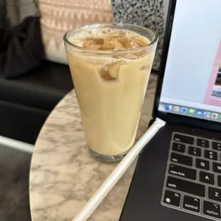 Iced Oat milk Latte