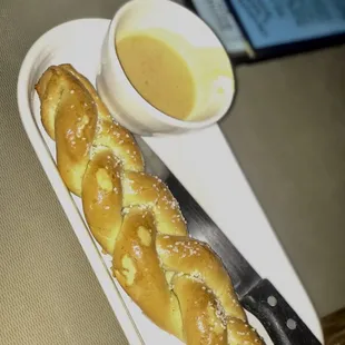 Pretzel &amp; beer cheese