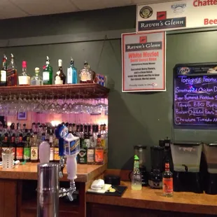 Specials board &amp; bar