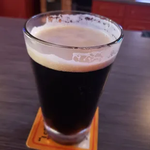 My favorite on tap. Widow maker black.