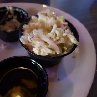 My coleslaw because I failed to take a picture of my meal. Yes I am mad at myself.