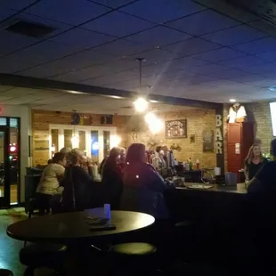The bar