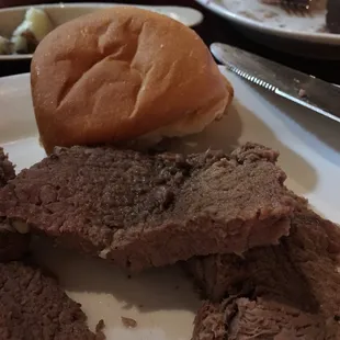 Well done not med rare not effort on the cook&apos;s part. Waitress was ok...