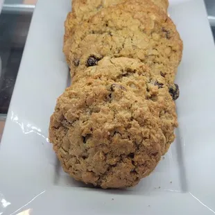 Oatmeal Raisin cookies are great - not too sweet and very flavorful