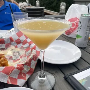 Pear and Elderberry Martini