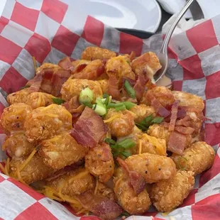Loaded tator tots (special)