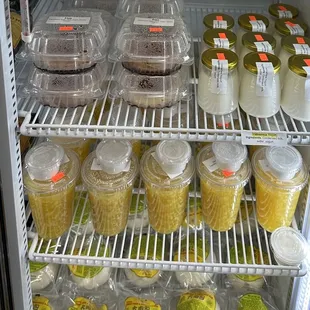 Self service cold fridge