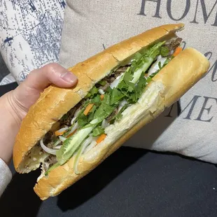 Beef banh mi