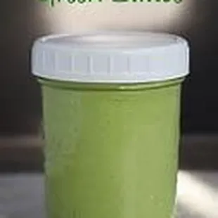 8 oz tub of green hot sauce. $3.00