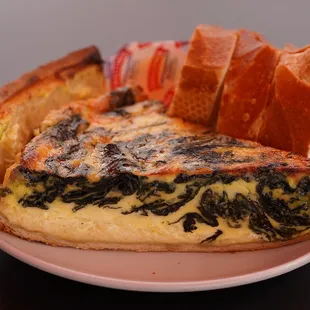Spanish &amp; Cheese Quiche