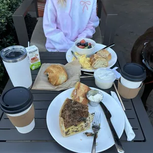 Quiche, kids breakfast