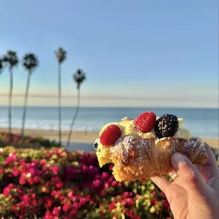 Croissant Bateau Mixed Berries at T-Street (buttery, flakey, and perfectly lightly sweet)