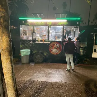 This is the taco trailer.