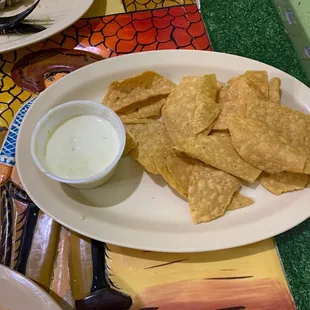 Chips and queso $5.49