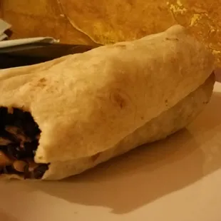 Chicken burrito