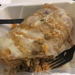 Did u know you can have them fry your burrito ???