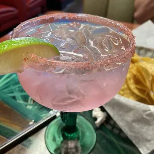 Prickly pear margarita
