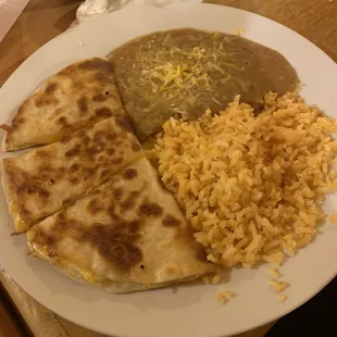 Cheese quesadilla