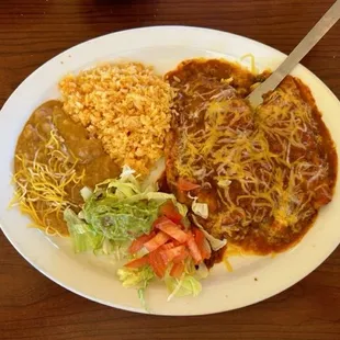Relleno and Enchilada